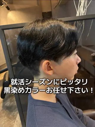 ショート カラー メンズ 櫂斗／透明感カラー／ 大宮／モデル様募集のヘアスタイル