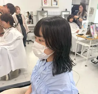 ミディアム 榎本雪来⛄️ メンズカット✂️のヘアスタイル