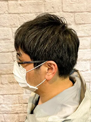 ショート メンズ お客様満足度NO.1 小林真弥のヘアスタイル