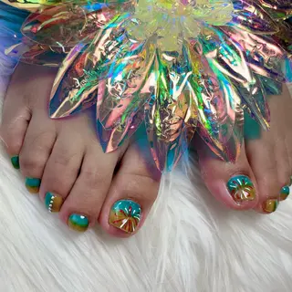 ネイル Feel ‪‪☺︎‬Yuriaのネイルデザイン