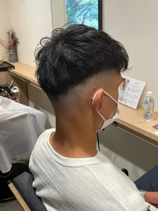 メンズ 渋谷/フェード/ 國分 翔のヘアスタイル