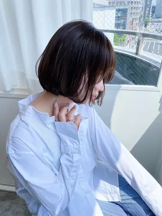 カラー yuu /N° 大分中央町店のヘアスタイル