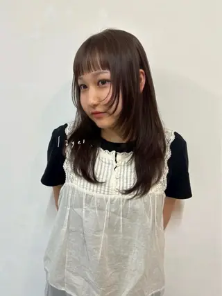 ロング Kouda harukaのヘアスタイル