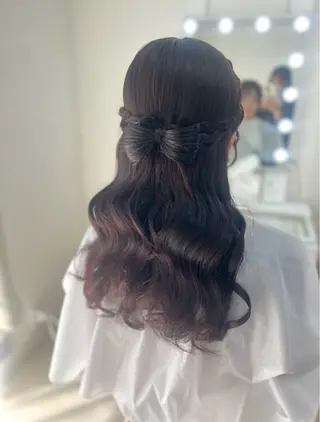 ロング ヘアセット/金山 佐野 妃都美のヘアスタイル