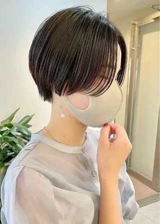 ショート タグチ アスカのヘアスタイル