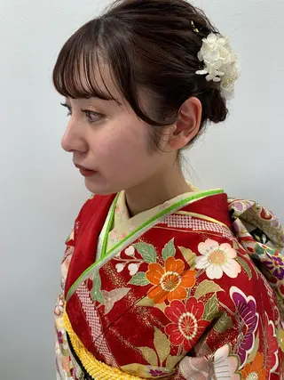 髪質改善/韓国/ ヘアセット/夏美のヘアスタイル