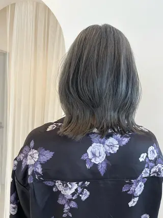 ミディアム ホラオク カナエのヘアスタイル