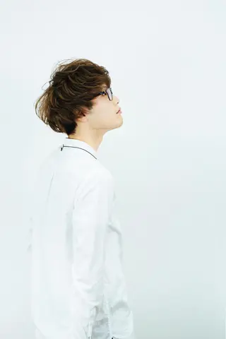 ショート メンズ 山岡 秀規のヘアスタイル