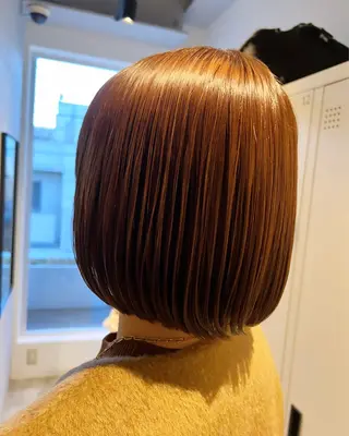 ショート カラー デジタルパーマ Unami 太田英寿のヘアスタイル