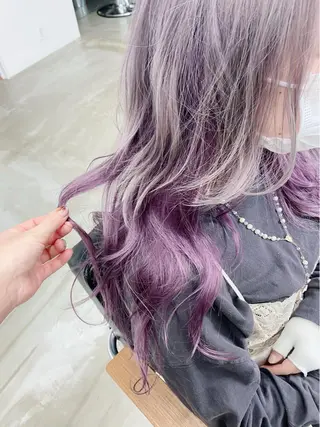 ロング カラー ヘアアレンジ son hair HIROEのヘアスタイル