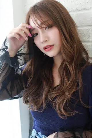 ロング 増田 晃士のヘアスタイル