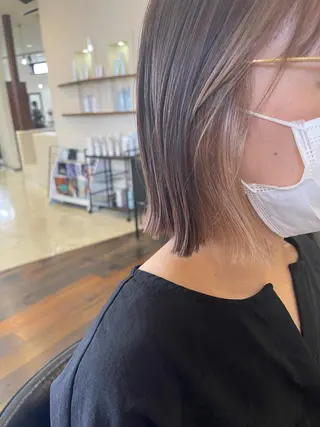 ミディアム 梶原 真帆のヘアスタイル