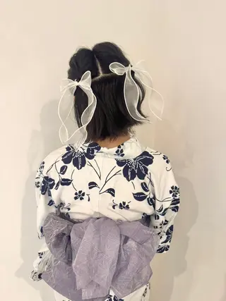 ヘアアレンジ 中島 さなえのヘアスタイル