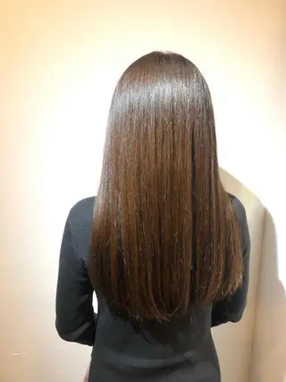 ロング カラー ベイリコルド　アトリ 店長　宮城一真のヘアスタイル