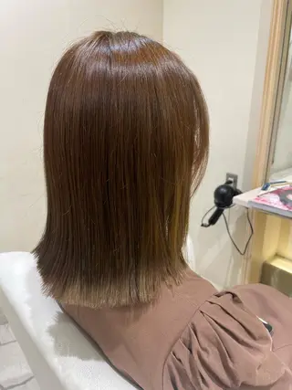 ミディアム 山口 陸のヘアスタイル