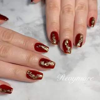 ミディアム ネイル nail salon Revymoreのネイルデザイン