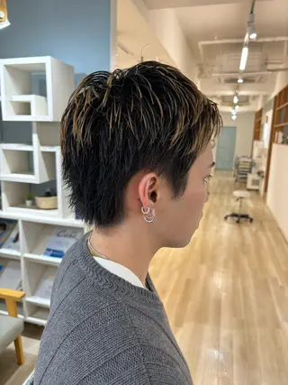 ショート 『大西　陸』 透明感color🔆のヘアスタイル