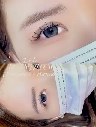 マツエク・マツパ 大阪梅田 SAKI 韓国風束感まつ毛のマツエク・マツパデザイン