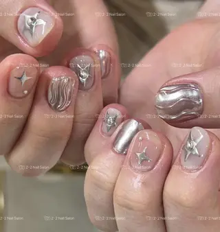 ネイル 🦋y y Nail 🤍のネイルデザイン