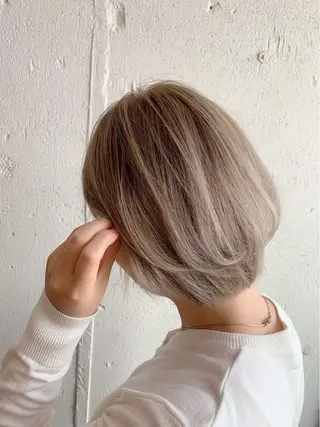 ショート カラー 💛丁寧さNo.🥇 🧸片山智裕💛のヘアスタイル