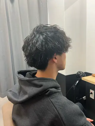 パーマ メンズ TELAHAIRユーカリが丘店所属・TELA HAIR WAKABA🌱のヘアスタイル