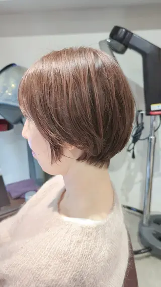ショート カラー お悩み改善 美容師✂鷲田竜也のヘアスタイル