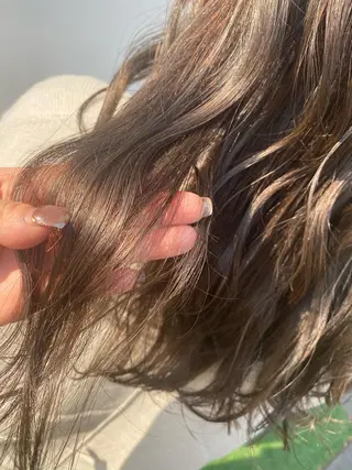 ロング カラー JILL ユキのヘアスタイル