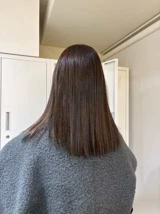 ミディアム 透明感カラー🌷 池袋/hanaのヘアスタイル