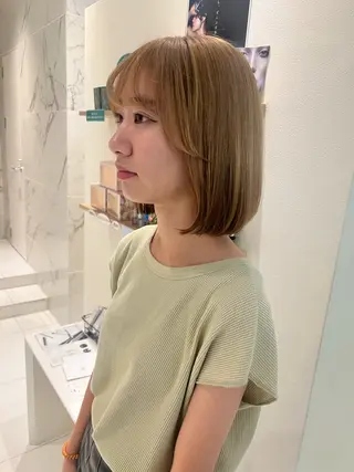 ミディアム 🫧ツヤ髪個室美容室 安食茉莉🫧のヘアスタイル
