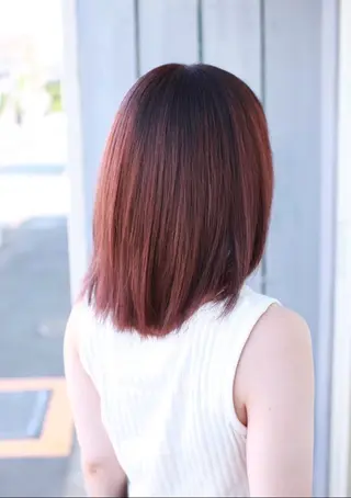 ミディアム パーマ 大西 カズマのヘアスタイル