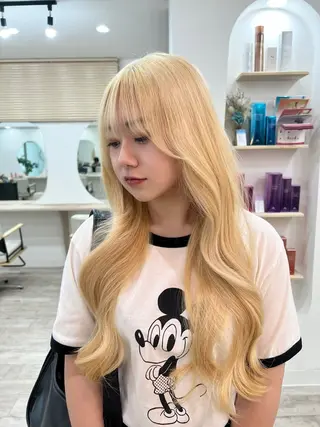 ロング カラー TOKI mahoのヘアスタイル