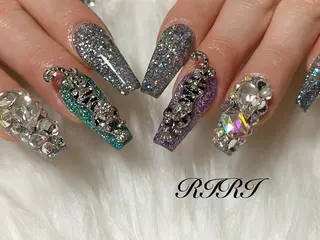 ネイル riri オーナーのネイルデザイン