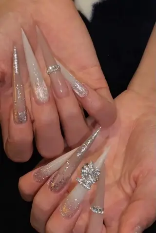 ネイル 長さだし専門 ありさのネイルデザイン