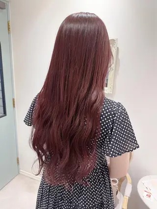 ロング カラー 女性のための美容師/ 下北沢/ヨシダモモカのヘアスタイル
