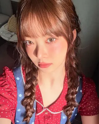 ロング カラー ブリーチなし🌼トレ ンド🌼似合わせのヘアスタイル