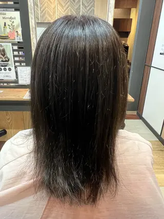 ミディアム ナカオ シュウヘイのヘアスタイル