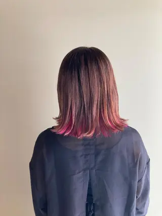 ミディアム カリスマ フォのヘアスタイル