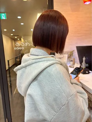 ミディアム 秋山 空澄のヘアスタイル
