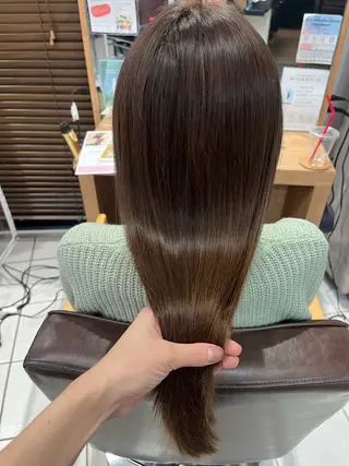 ロング 吉田 美優のヘアスタイル