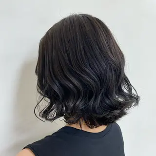 ミディアム カラー : ) SHIORIのヘアスタイル