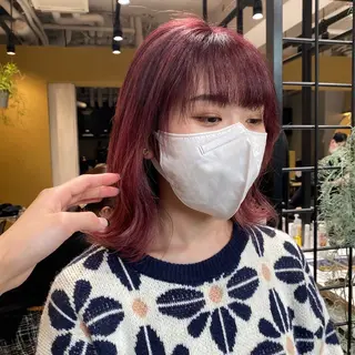 カラー 🌸cocomi🌸 透明感カラー🩶パリのヘアスタイル