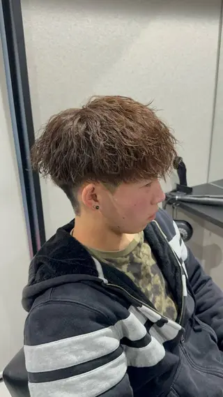 パーマ メンズ 川居大翔 /京都メンズ美容師のヘアスタイル