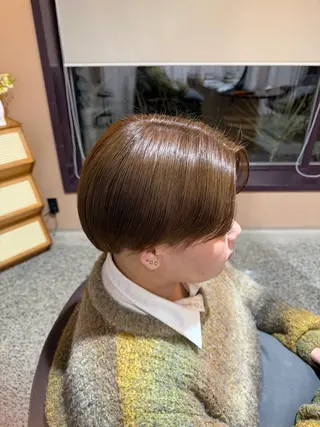 カラー YOKE 桃山台 SAKI♩ ܸのヘアスタイル