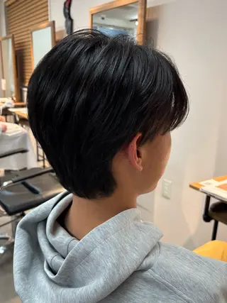 メンズ 保立/フェザーパーマ /メンズカット千葉のヘアスタイル