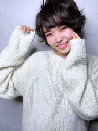 ショート Hikaru Takahashiのヘアスタイル
