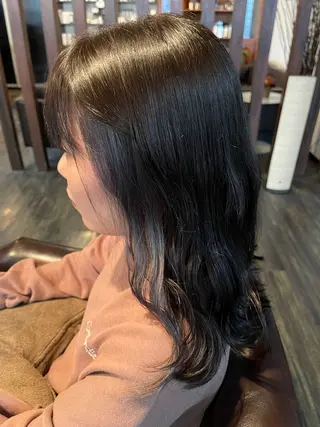 ロング カラー ｼﾉｻﾞｷ ｷﾅのヘアスタイル