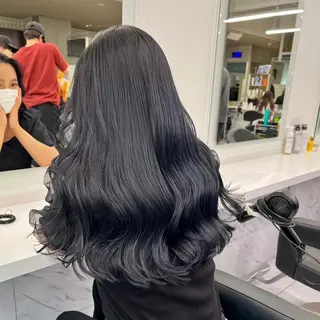 ロング カラー 🦋色落ち綺麗カラー メンズYUZU🦋‪のヘアスタイル