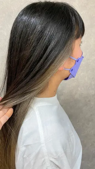 セミロング カラー Bianca  代表 硲　貴亮【東武練馬】のヘアスタイル