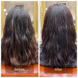 ロング カラー 白幡 彩香のヘアスタイル