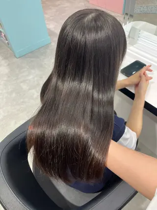 ロング みう/仙台/暖色/ 艶髪/顔周りカット/のヘアスタイル